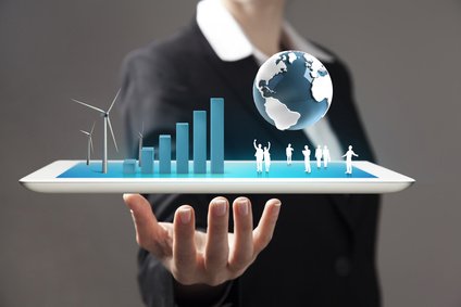 Technology in the hands of businesswomen